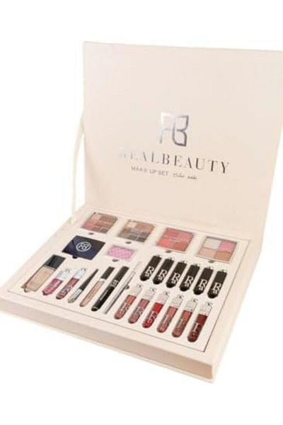 Beauty 25 Piece Deluxe Makeup Box Set for a Glamorous and Complete Look