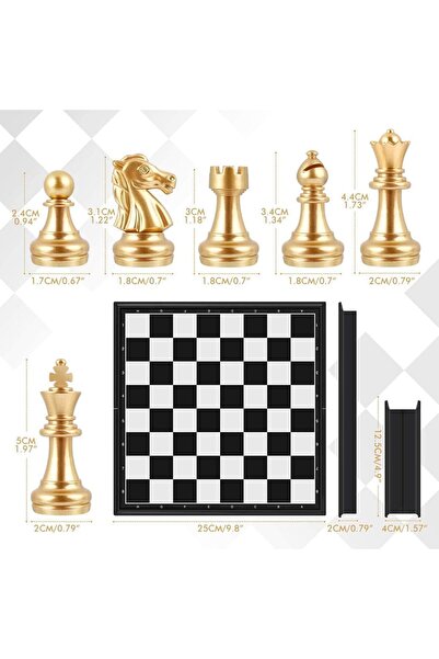 Yelajoy Chess Game Set, Frosted/Polished Glass,Gold/Silver Chess Piece with Padded Bottom, for Youth Adults