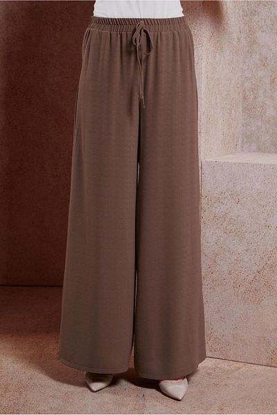 Alvina 70743 Model Wide Leg Trousers