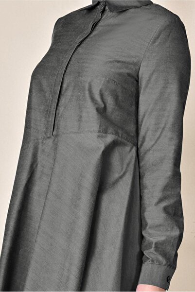 Alvina 4008 Model Asymmetrical Cut Tunic