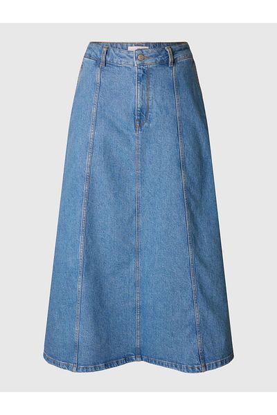 Selected Femme Jeansrock Midi