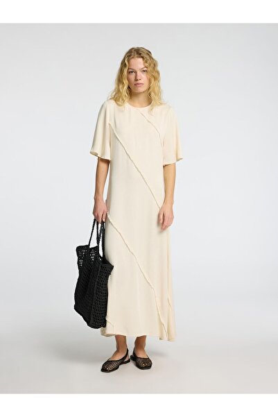 Selected Femme Midikleid Kurzarm