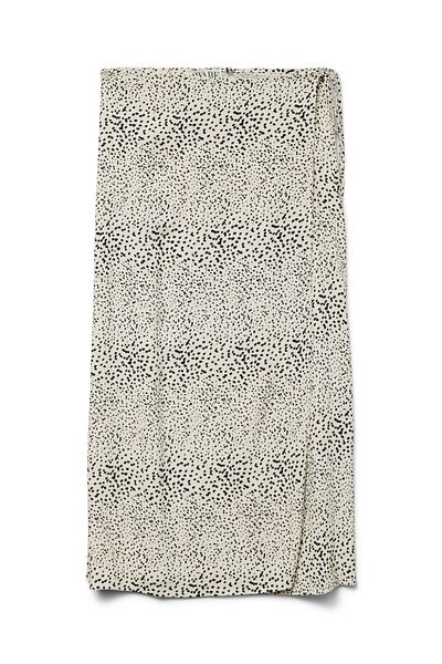 Vero Moda Rock VMPIPER Mittlere Taille Langer Rock