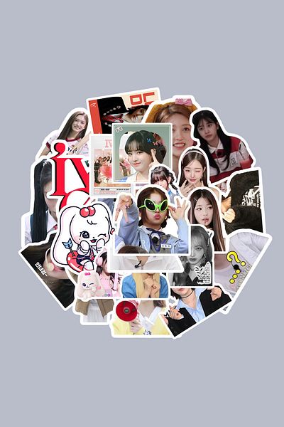 dadi ramba Ive Kpop Sticker Pack - Bullet Journal - Agenda - Planner - Notebook - Laptop Sticker Decal
