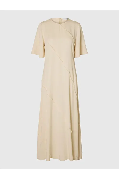 Selected Femme Midikleid Kurzarm
