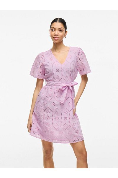 VILA Minikleid Kurzarm