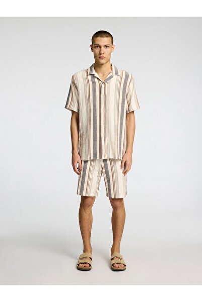 Selected Homme Shorts Streifen