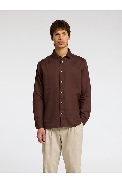 Selected Homme Leinenbluse Langarm