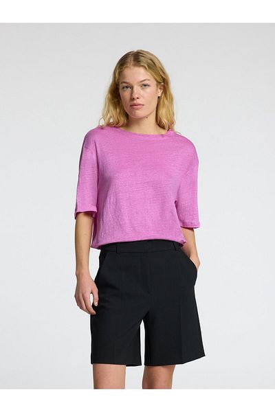 Selected Femme T-Shirt Leinen