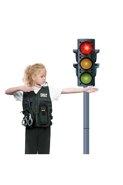 COOYA Children's Police Role Play Set, 46x36x27cm Costume for Kids Dress up Detective,Police Officer