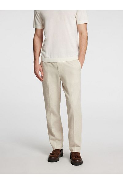 Selected Homme Anzughose Leinenmix