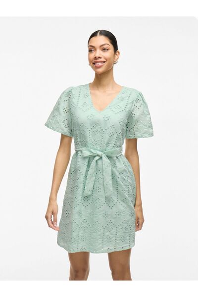 VILA Minikleid Kurzarm