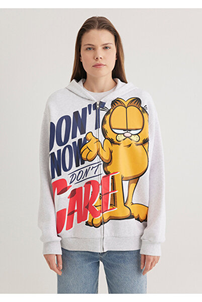 Mavi Gray Garfield Printed Sweatshirt - 1S10274-88467