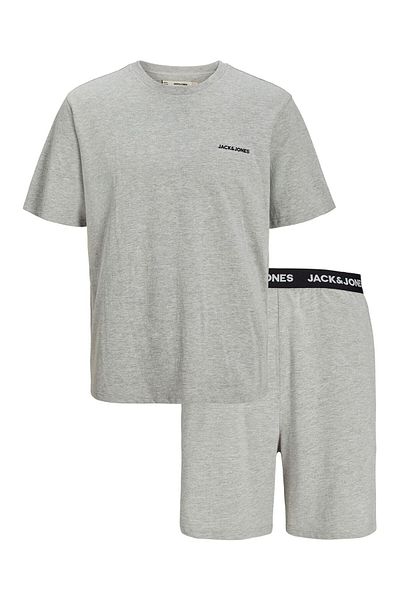 Jack & Jones Loungewear Set 2er-pack Einfarbig Rundhals Loungewear Set