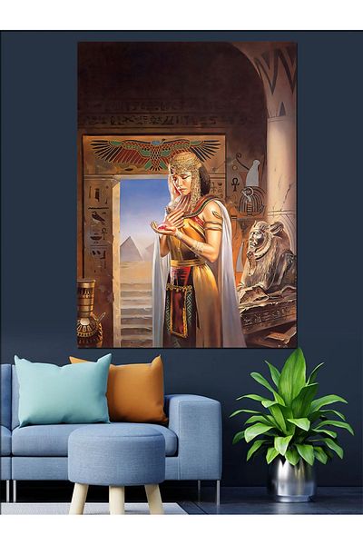 Tablomega Pânză Decorativă Prințesa Egipteană - Lemn MDF