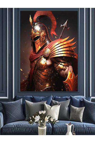 Tablomega Pânză Decorativă Gladiator - Lemn MDF