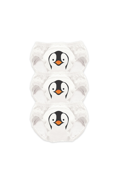 My Carry Potty Set of 3 My Little Training Pants, 2-3 Years, Penguin