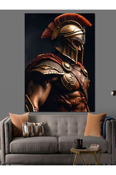 Tablomega Pânză Decorativă Gladiator - Lemn MDF