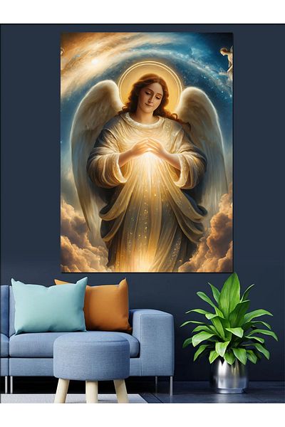 Tablomega Pânză decorativă înger - Lemn MDF