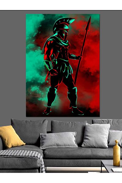 Tablomega Pânză Decorativă Gladiator - Lemn MDF