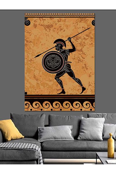 Tablomega Pânză decorativă Soldat cu Sărmă - Lemn MDF