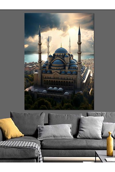 Tablomega Pânză decorativă Cami Landscape - Lemn MDF