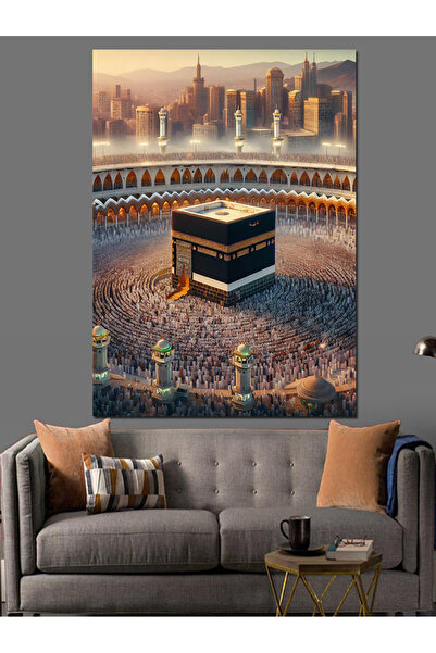 ekart Kabe Dekoratif Kanvas - Mdf Ahşap Tablo