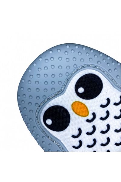 Coccorito Silicone Teething Glove - Gray Penguin