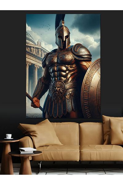 Tablomega Pânză Decorativă Gladiator - Lemn MDF