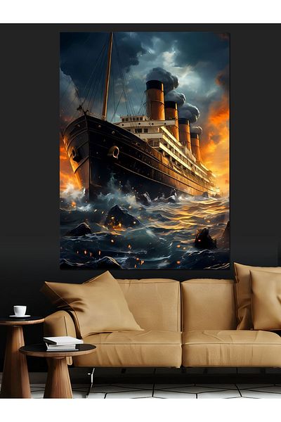 Tablomega Pânză decorativă Titanic - Lemn MDF