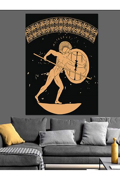 Tablomega Pânză decorativă Soldat cu Sărmă - Lemn MDF