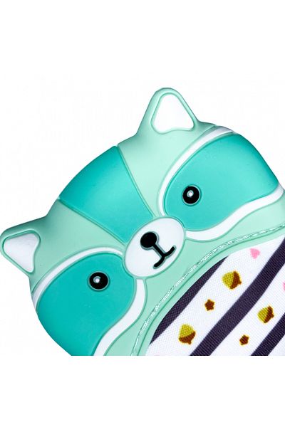 Coccorito Silicone Teething Glove - Raccoon Mint