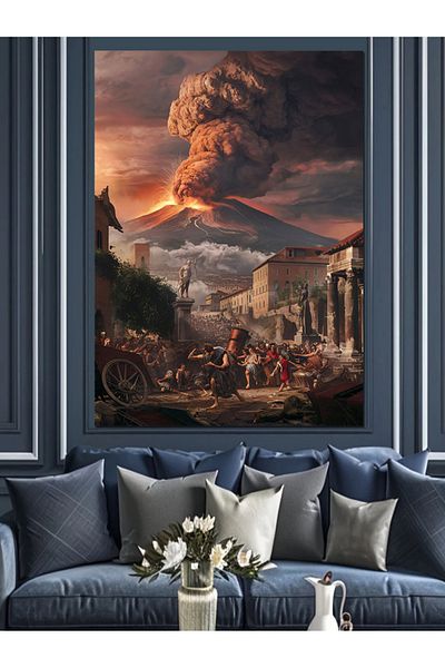 Tablomega Italia Pompeii Pânză Decorativă - Lemn MDF Pictură