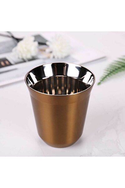 Choice 160ml gold 160ML 304 Espresso Mugs Stainless Steel Coffee Milk Water D...