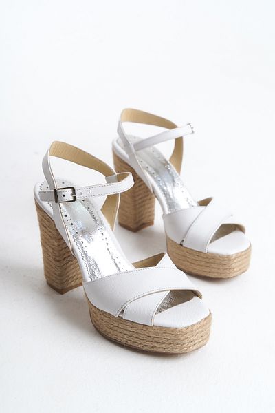 Elile Shoes Genuine Leather Platform Sole Women's Sandals, Size 33-34-35-41