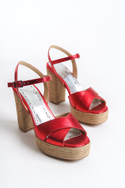 Elile Shoes Genuine Leather Platform Sole Women's Sandals, Size 33-34-35-41