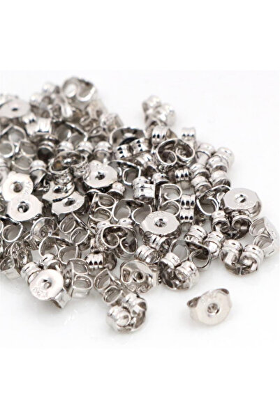 Choice مجموعة أقراط من 100 قطعة من الروديوم عالية الجودة مطلية بالفضة 925 بلو...