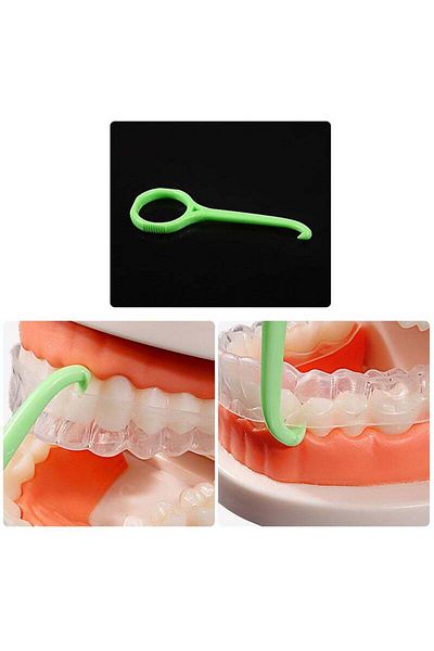COOYA 6 PCS Invisible Braces Extractor Aligner, for Invisible Removable Braces, Oral Care