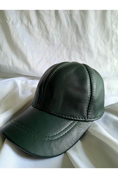 HeviStor Unisex Genuine Dermek % Leather Sportive Hat