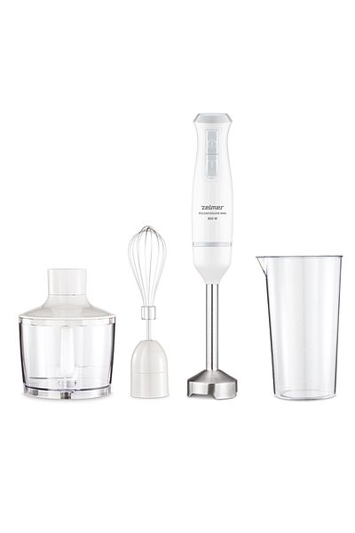Zelmer Blender de mana Zelmer ZHB4562S Pulsar Deluxe Max, 800 W, 2 lame inox, Picior inox