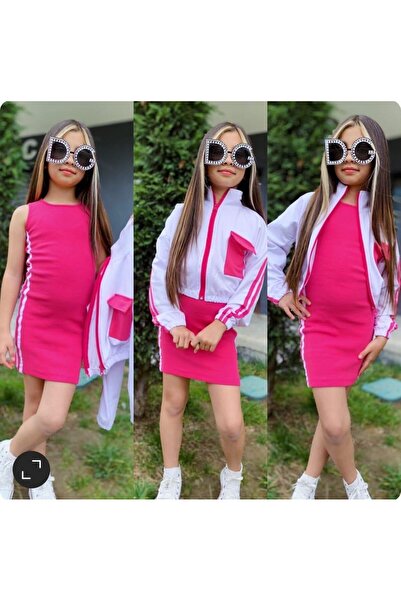zeynoshkids 7-16 yaş KIZ ÇOCUK SPOR ELBISE