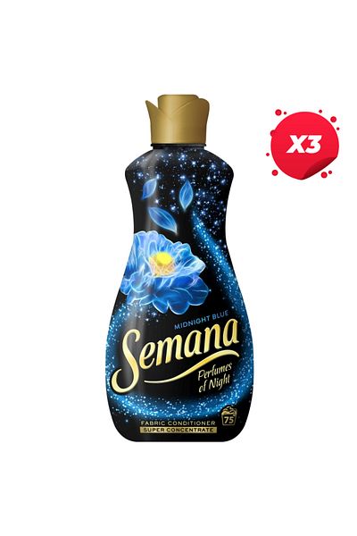 Semana X3 - Laundry conditioner 1.65l Midnight Blue
