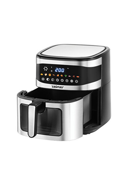 Zelmer ZELMER ZAF1500 hot air fryer, 6.5l, 1600W, black-silver