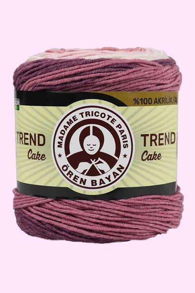 Genel Markalar Trend Cake Batik Ebruli El Örgü İpi 626