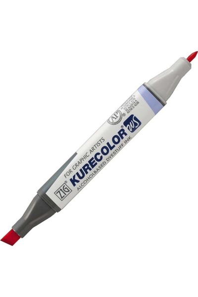 Zig قلم تحديد الرسومات Kurecolor KC-3000N Twin WS مزدوج الجوانب، أحمر كادميوم...