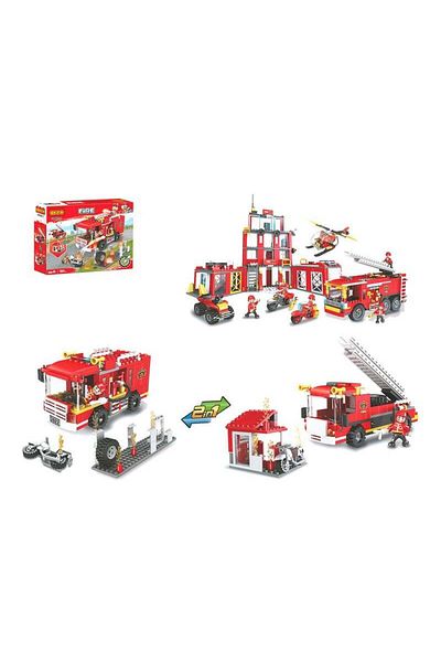 COOYA Children's building block toy set,city fire series,safe and non-toxic,for 6 years old and above