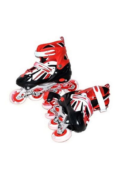 Göçmen Red Color Adjustable Skate - Between 30-33