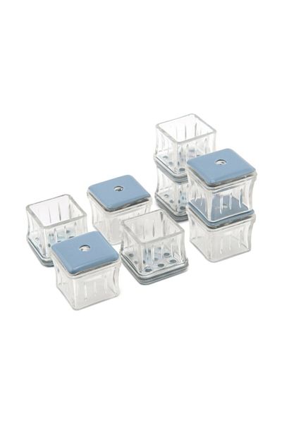Magic Sliders Square Shape Rubber Felt Pad Set 0.59 - 0.70 Inch