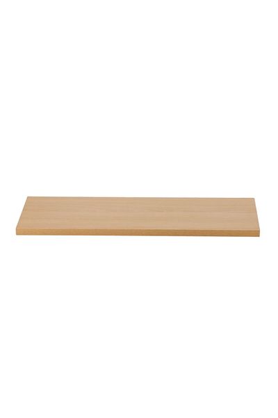 micasa Elegant and Modern Design Rectangular Wall Mounted Wooden Floating Shelf 120 x 20cm