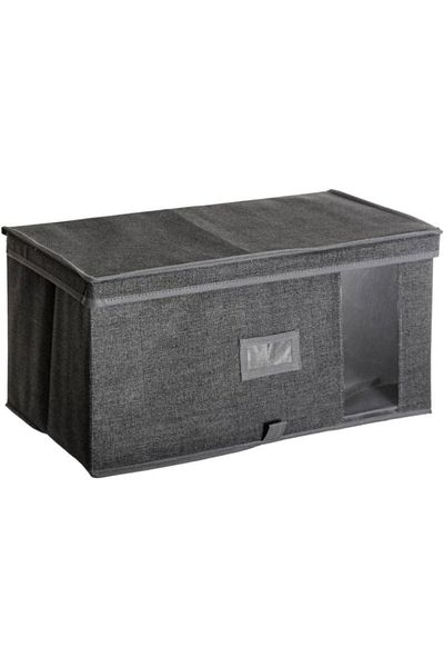 Five Simply Smart Polypropylene Rectangular Foldable Storage Box with Lid